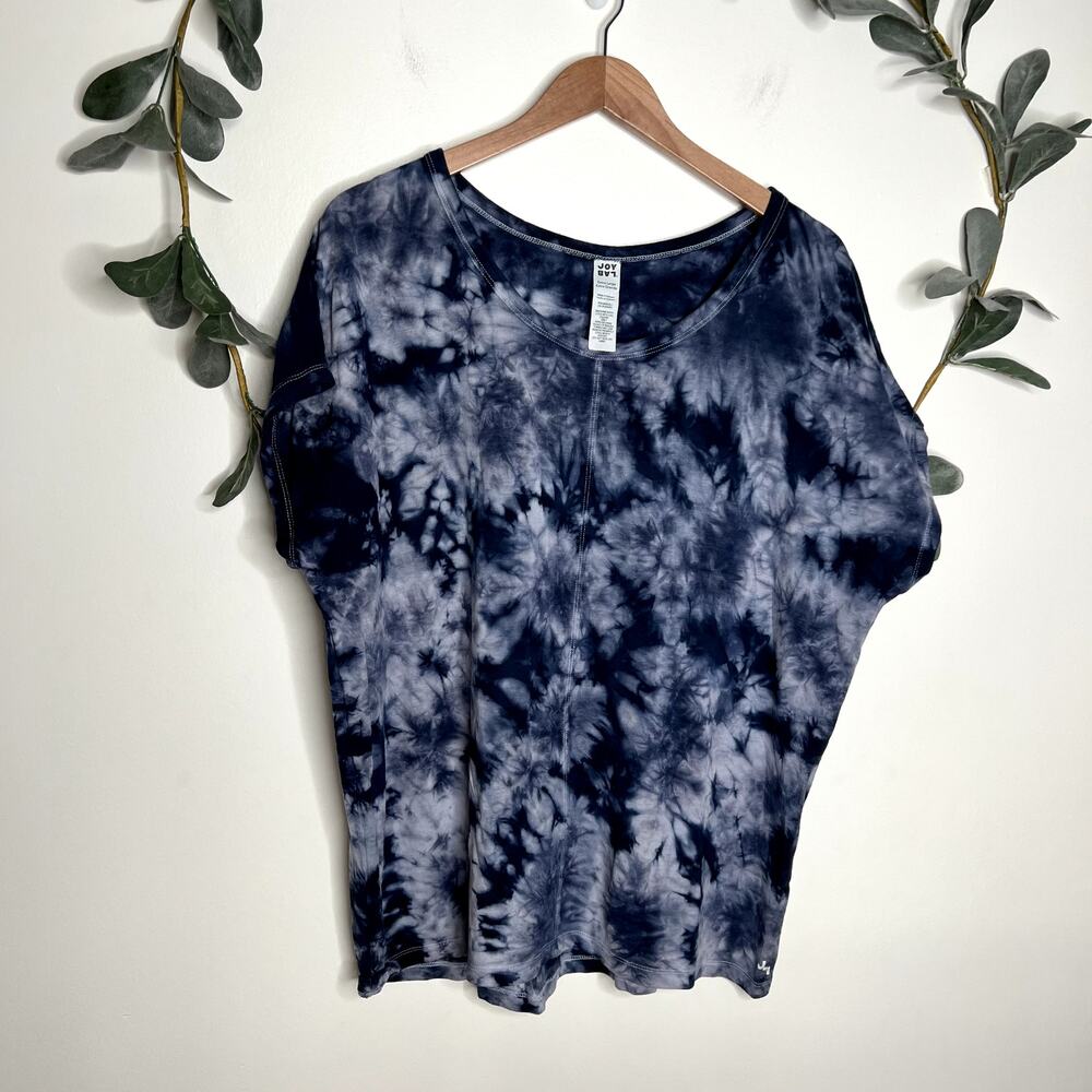 Joy Lab Blue Tie Dye Tee LAST CALL